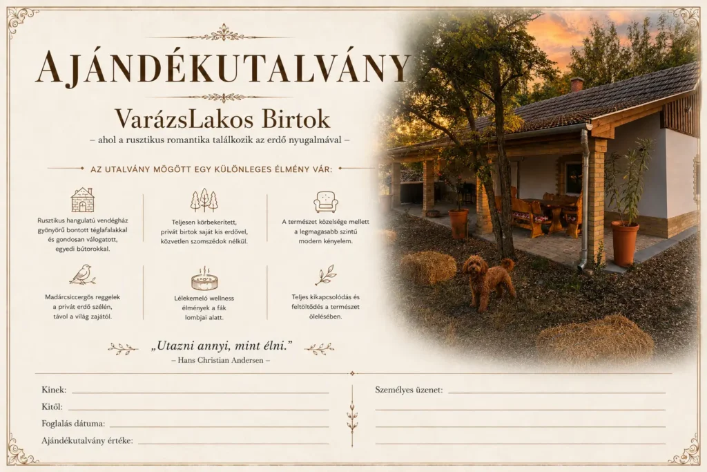 Varazslakos Birtok Ajandekutalvany